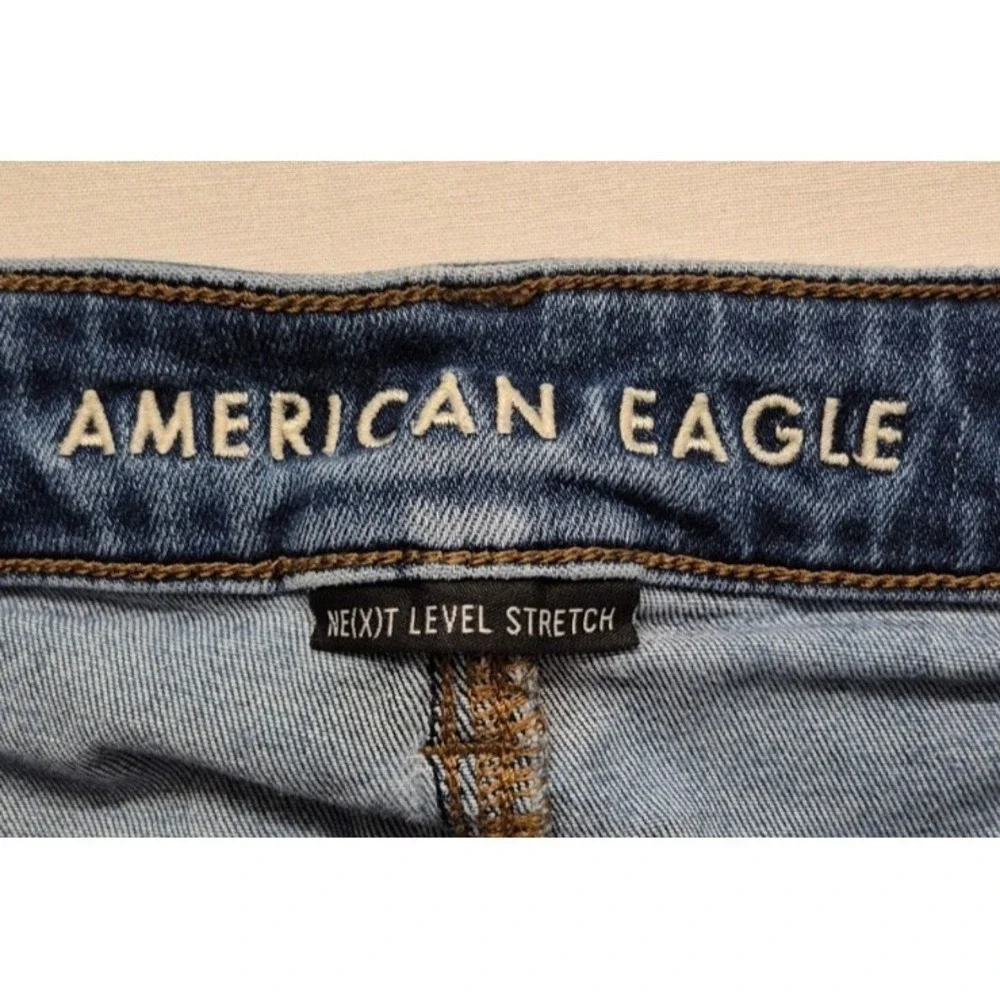 American‎ Eagle women's next level stretch high rise jegging jeans sz 20 cotton